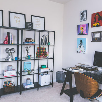 Cool Home Office for a Designer