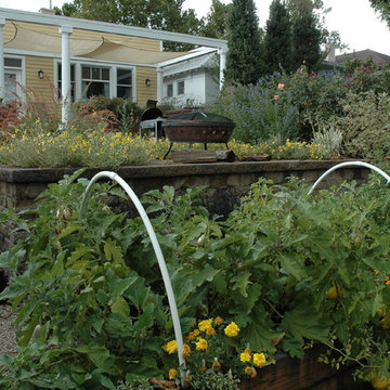 Italianate Style B Street Water Wise & Vegetable Garden