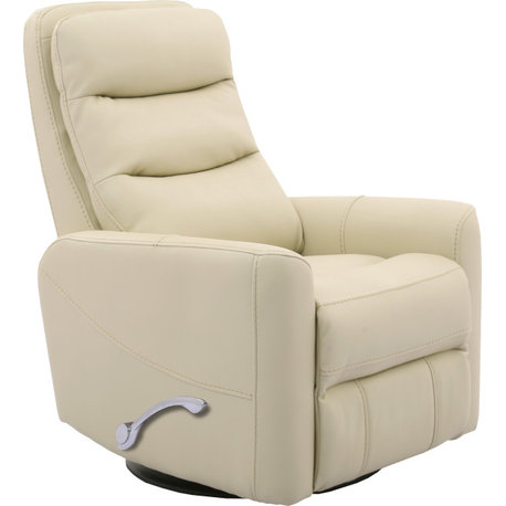 Parker Living Hercules Swivel Glider Recliner, Oyster