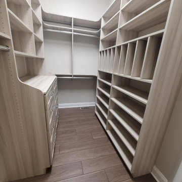 Two Walk In Closets Made Fully Functional!