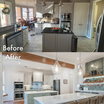 ButtonWood ⎸ Kitchen + Dining Room + Wet-bar + Pantry + Mudroom + Laundry Room