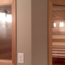 Upper St. Clair Master Bathroom Suite Sauna for Two - Saunas