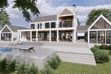 New Construction Waterfront House