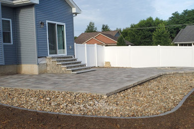 Patio & Custom Firepit
