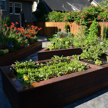 Raised Vegetable / Ornamental Garden 2015