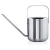 Planto Watering Can With Handle, 34 oz by Blomus, Stainless Steel