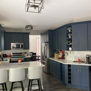 Stunning Kitchen Remodel Done With New Cabinets