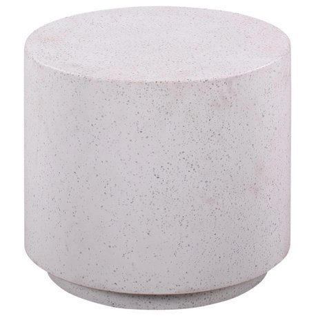 Terrazzo Light Speckled Side Table