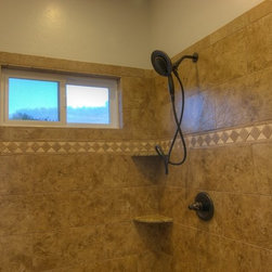 Shower with Two Shower Heads - Bath Products