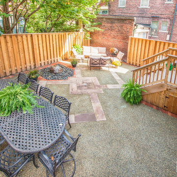 Ronsonville - Permeable Patio & Bubbling Rock