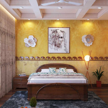 Elegant Bedroom Sanctuary by Custom Design Interiors