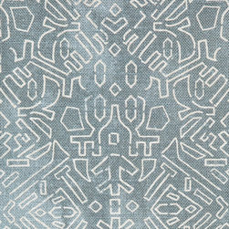 Katagami in Snow - Fabric