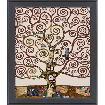 La Pastiche Tree of Life (Luxury Line) with Gallery Black, 24" x 28"