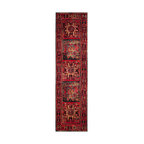 Safavieh Vintage Hamadan Collection VTH213 Rug, Red/Multi, 2