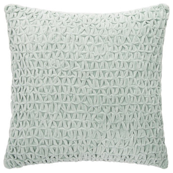 Safavieh Lensa Pillow, Mint, 1'6" Square