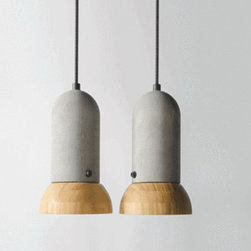Bentu 'BEI' Concrete Pendant Light - Pendant Lighting