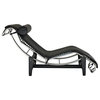 Michael Leather Chaise Lounge