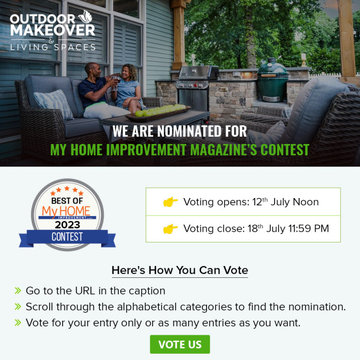 Vote Us For My Home Improvement magazine's "Best of 2023" Award