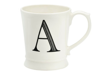 'A' Alphabetty Mug