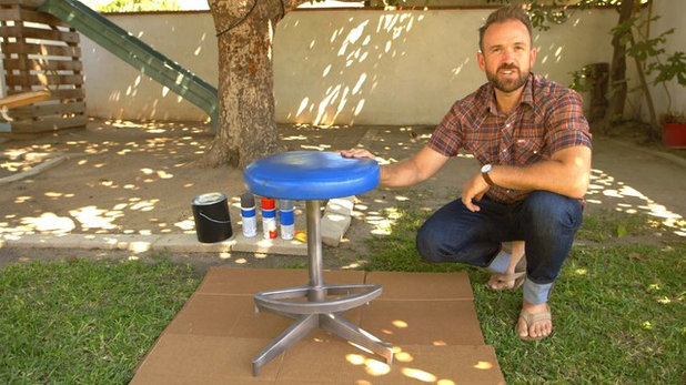 Houzz TV: How to Spiff-Up a Thrift Store Stool
