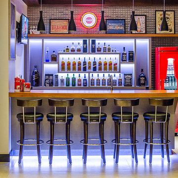 Home PUB Rock n' Roll AM - Metrik Design - Arquitetura e Interiores