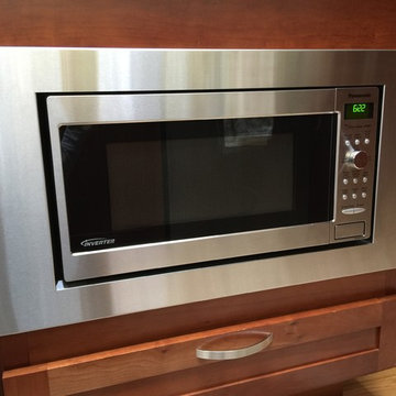 Custom trim kit for a Panasonic microwave, model # NN-SD745S