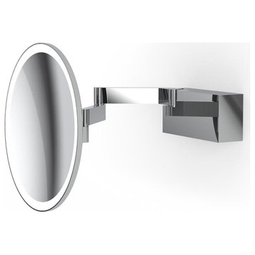 WS Bath Collections WS 94 Spiegel 7-7/8" Round Brass Wall Mounted - Polished