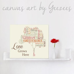 Geezees Canvas Products - Artwork
