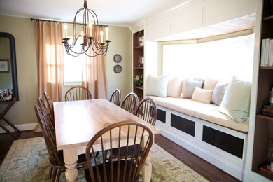 Inspiration for a craftsman dining room remodel in Richmond