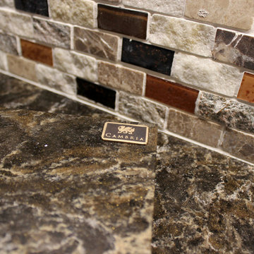 Kitchen Update with The Galley Workstation, Countertops & Backsplash ~ Brecksvil