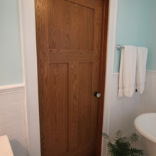 Door staining pictures