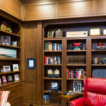 Jim's Library, Bar & Built-Ins.