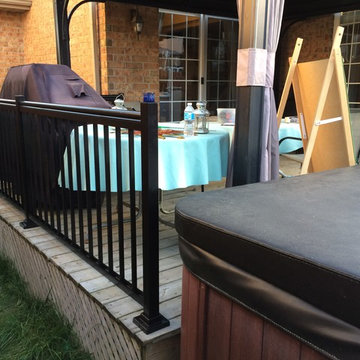 Aluminum Spindle Deck Railings - 129