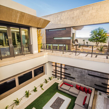 Custom Design - Outdoor Living - New American Home 2013