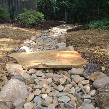 Flagstone Patio and Fire Pit