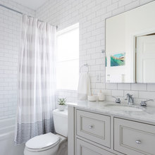 Peach Bathroom Reno