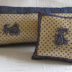 Pillows From Indian Saris - Decorative Pillows