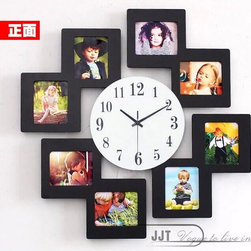 Super-sized Modern Luxurious Wall Clock with Photo Frame - JT8011B - Wall Clocks
