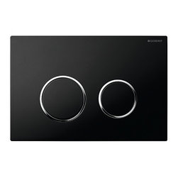 Geberit Black Sigma20 Flush Plate - Bathroom Fixtures