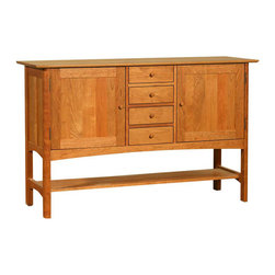 Modern Shaker Huntboard - Buffets And Sideboards