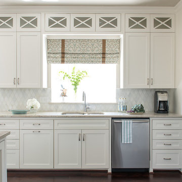 Clean & White Transitional Kitchen