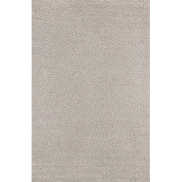 Momeni Como Com-7 Solid Color Rug, Grey, 2'0"x10'0" Runner