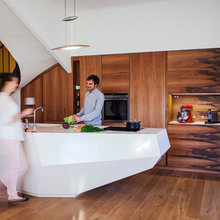 Cuisine de la Semaine : Un espace contemporain dominé par le bois