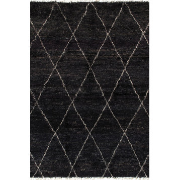 Pasargad Home Casablanca Moroccan Hand-Knotted Wool Area Rug, 8'10"x11'1"