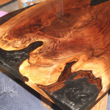 Live Edge/Epoxy River Tables