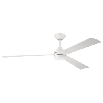 Sterling 1 Light 60 in. Indoor Ceiling Fan, White