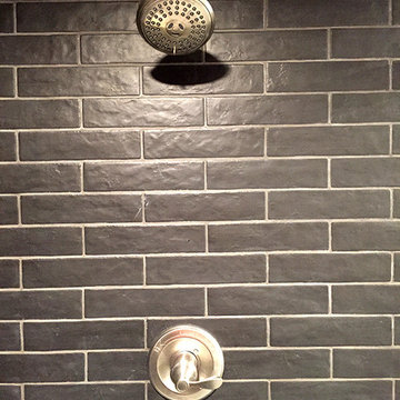 New Contemporary Basement Bathroom