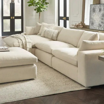 Cloud Couch With Ottoman
