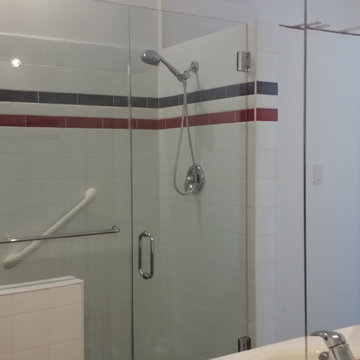 Transitional Bath - Convert Tub to Shower Reno
