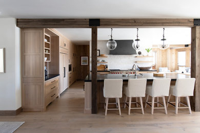 Mountain style kitchen photo in Salt Lake City